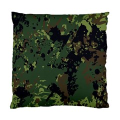 Military Background Grunge Standard Cushion Case (one Side) by Wegoenart