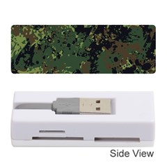 Military Background Grunge Memory Card Reader (stick) by Wegoenart