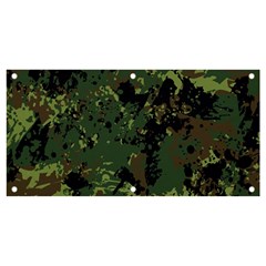 Military Background Grunge Banner And Sign 4  X 2  by Wegoenart