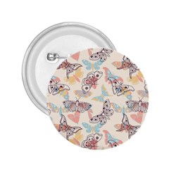 Pattern-with-hand-drawn-butterflies 2 25  Buttons by Wegoenart