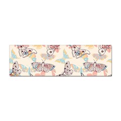 Pattern-with-hand-drawn-butterflies Sticker (bumper)