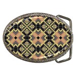 Seamless-mexican-pattern Belt Buckles Front