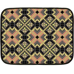 Seamless-mexican-pattern Fleece Blanket (mini) by Wegoenart