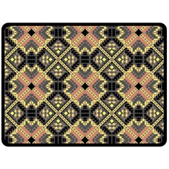 Seamless-mexican-pattern Fleece Blanket (large)  by Wegoenart