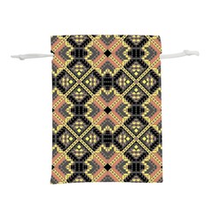 Seamless-mexican-pattern Lightweight Drawstring Pouch (m) by Wegoenart