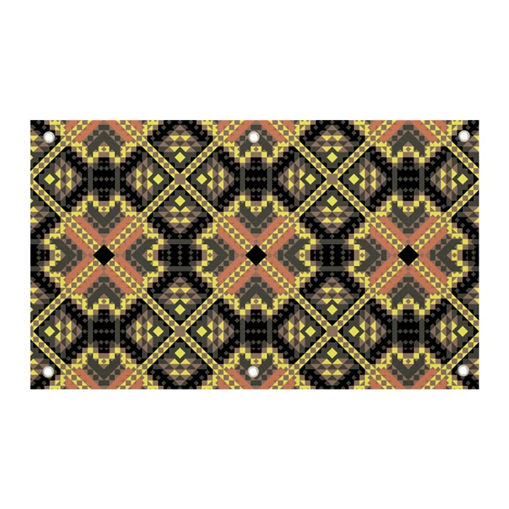 Seamless-mexican-pattern Banner and Sign 5  x 3 