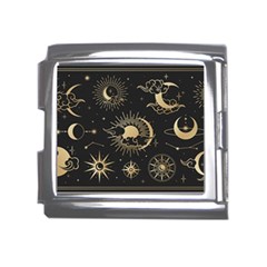 Asian-set-with-clouds-moon-sun-stars-vector-collection-oriental-chinese-japanese-korean-style Mega Link Italian Charm (18mm) by Wegoenart