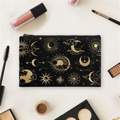 Asian-set-with-clouds-moon-sun-stars-vector-collection-oriental-chinese-japanese-korean-style Cosmetic Bag (medium) by Wegoenart