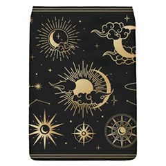 Asian-set-with-clouds-moon-sun-stars-vector-collection-oriental-chinese-japanese-korean-style Removable Flap Cover (l) by Wegoenart