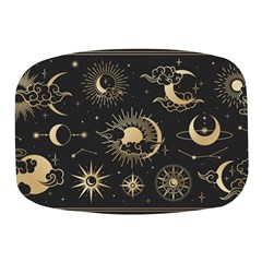 Asian-set-with-clouds-moon-sun-stars-vector-collection-oriental-chinese-japanese-korean-style Mini Square Pill Box by Wegoenart