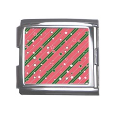 Christmas-background-star Mega Link Italian Charm (18mm)