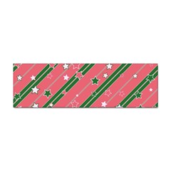 Christmas-background-star Sticker Bumper (100 Pack) by Wegoenart