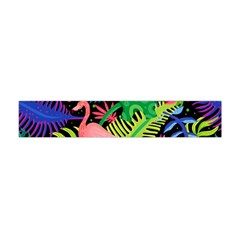 Tropical-exotic-colors-seamless-pattern Flano Scarf (mini) by Wegoenart