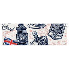 London Seamless Pattern Banner And Sign 6  X 2  by Wegoenart