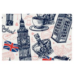 London Seamless Pattern Banner And Sign 6  X 4  by Wegoenart