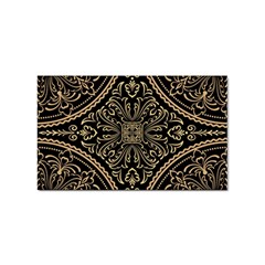 Zentangle-styled-ornament-pattern Sticker (rectangular)