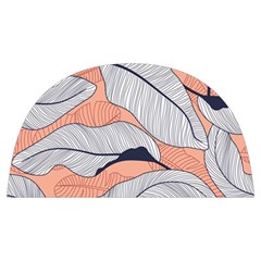 Floral-seamless-pattern-with-leaves-tropical-background Anti Scalding Pot Cap by Wegoenart