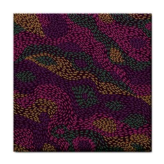 Colorful-abstract-seamless-pattern Tile Coaster by Wegoenart