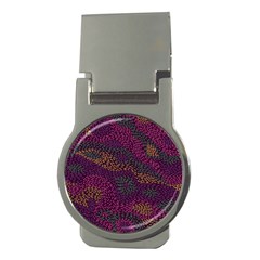 Colorful-abstract-seamless-pattern Money Clips (round)  by Wegoenart