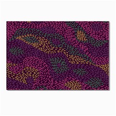 Colorful-abstract-seamless-pattern Postcards 5  X 7  (pkg Of 10) by Wegoenart