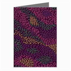 Colorful-abstract-seamless-pattern Greeting Card by Wegoenart