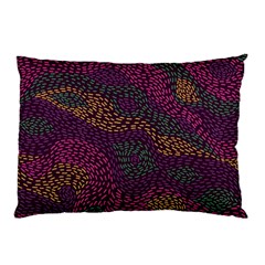 Colorful-abstract-seamless-pattern Pillow Case by Wegoenart