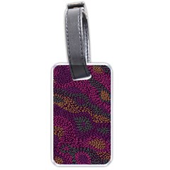 Colorful-abstract-seamless-pattern Luggage Tag (one Side) by Wegoenart