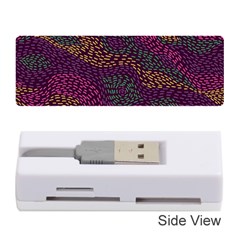 Colorful-abstract-seamless-pattern Memory Card Reader (stick) by Wegoenart