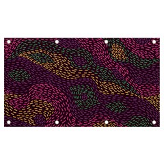 Colorful-abstract-seamless-pattern Banner And Sign 7  X 4 