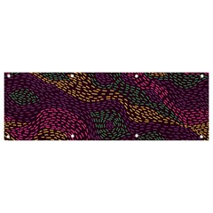 Colorful-abstract-seamless-pattern Banner And Sign 9  X 3 