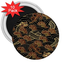 Oriental-traditional-seamless-pattern 3  Magnets (10 Pack) 