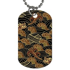 Oriental-traditional-seamless-pattern Dog Tag (two Sides)