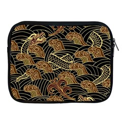 Oriental-traditional-seamless-pattern Apple Ipad 2/3/4 Zipper Cases