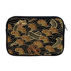 Oriental-traditional-seamless-pattern Apple Macbook Pro 17  Zipper Case