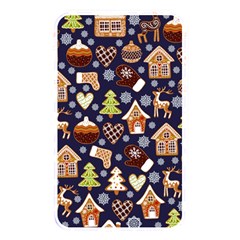 Winter-seamless-patterns-with-gingerbread-cookies-holiday-background Memory Card Reader (rectangular) by Wegoenart