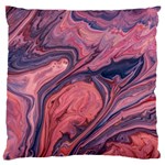 Abstract-colorful-painting-background-closeup Large Flano Cushion Case (One Side) Front