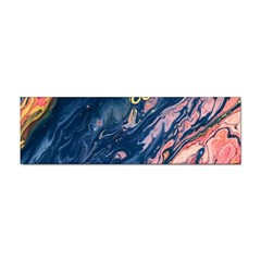 Liquid Abstract Paint Texture Sticker Bumper (10 Pack) by Wegoenart