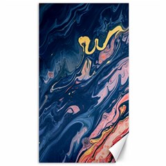 Liquid Abstract Paint Texture Canvas 40  X 72  by Wegoenart