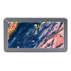 Liquid Abstract Paint Texture Memory Card Reader (mini) by Wegoenart