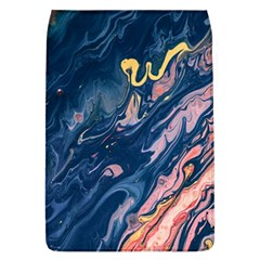 Liquid Abstract Paint Texture Removable Flap Cover (l) by Wegoenart