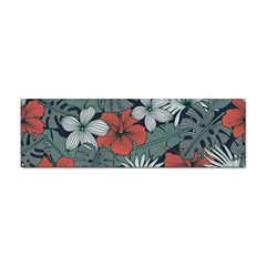 Seamless-floral-pattern-with-tropical-flowers Sticker (bumper)