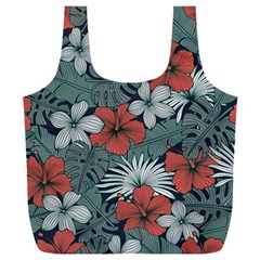 Seamless-floral-pattern-with-tropical-flowers Full Print Recycle Bag (xxxl) by Wegoenart