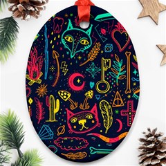 Sketch-graphic-illustration Ornament (oval) by Wegoenart