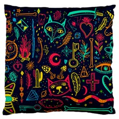 Sketch-graphic-illustration Standard Flano Cushion Case (two Sides) by Wegoenart