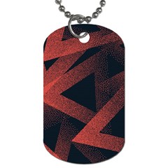 Stippled-seamless-pattern-abstract Dog Tag (one Side) by Wegoenart