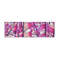 Beautiful-boho-seamless-pattern-with-pink-feathers Sticker Bumper (10 Pack) by Wegoenart