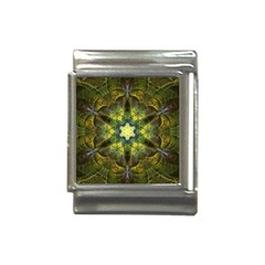 Fractal Fantasy Design Background Italian Charm (13mm)