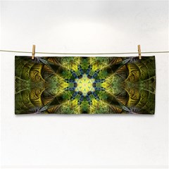 Fractal Fantasy Design Background Hand Towel by Wegoenart