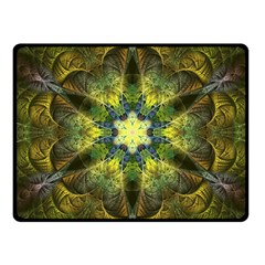 Fractal Fantasy Design Background Fleece Blanket (small) by Wegoenart