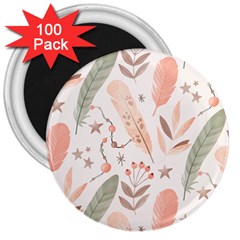 Boho Pattern 3  Magnets (100 Pack) by designsbymallika